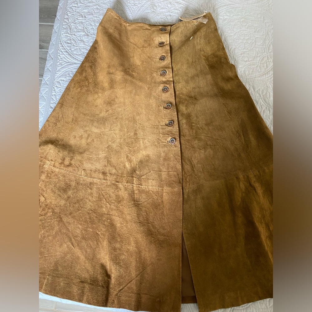 Hasting & Smith pig suede skirt
